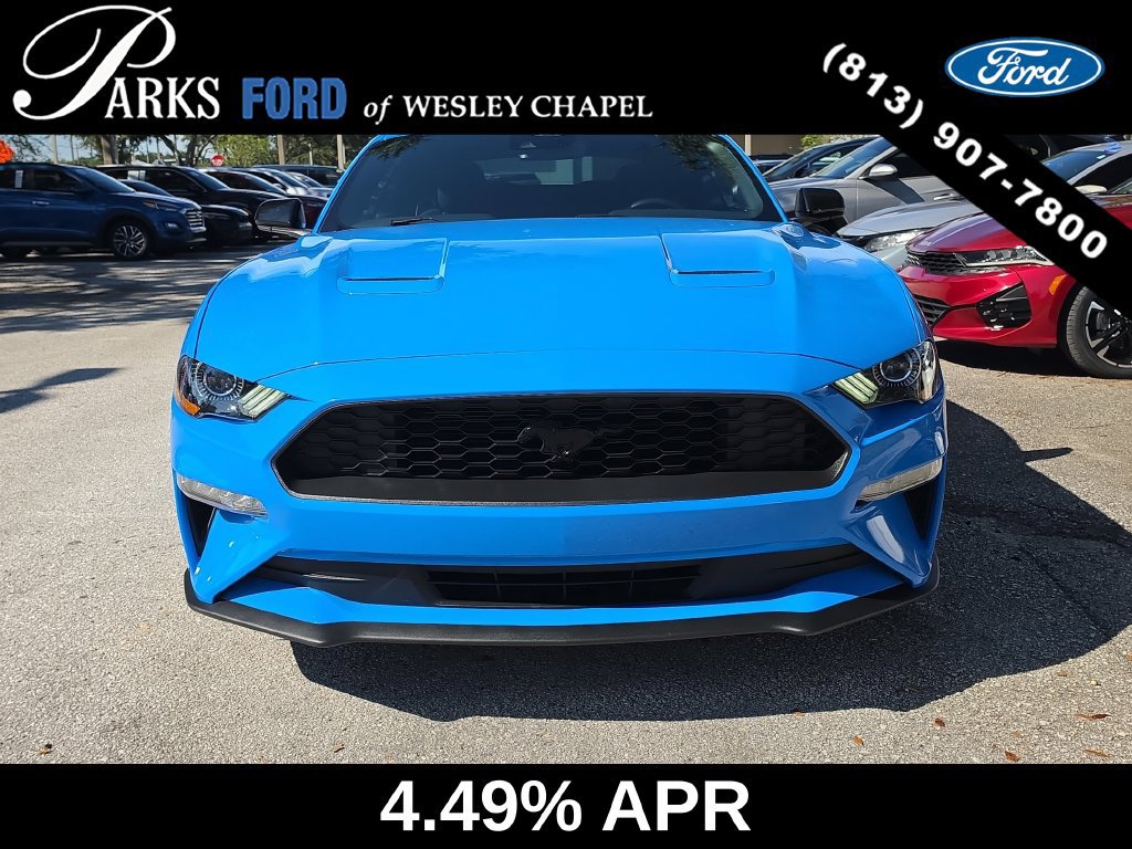 Certified 2022 Ford Mustang Convertible w/ Equipment Group 101A RWD image 3