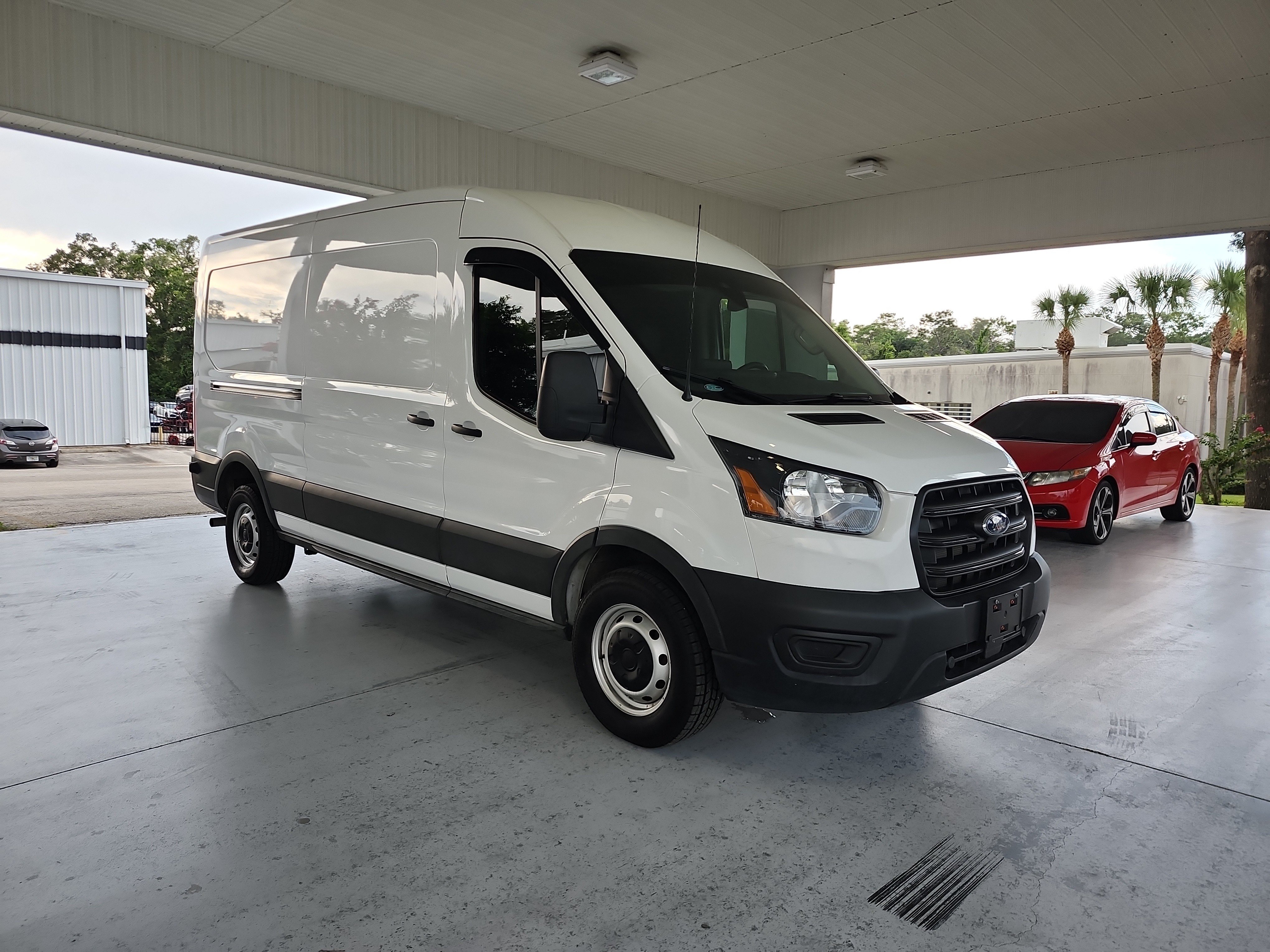 Certified 2020 Ford Transit 250 Medium Roof w/ Load Area Protection Package RWD image 7