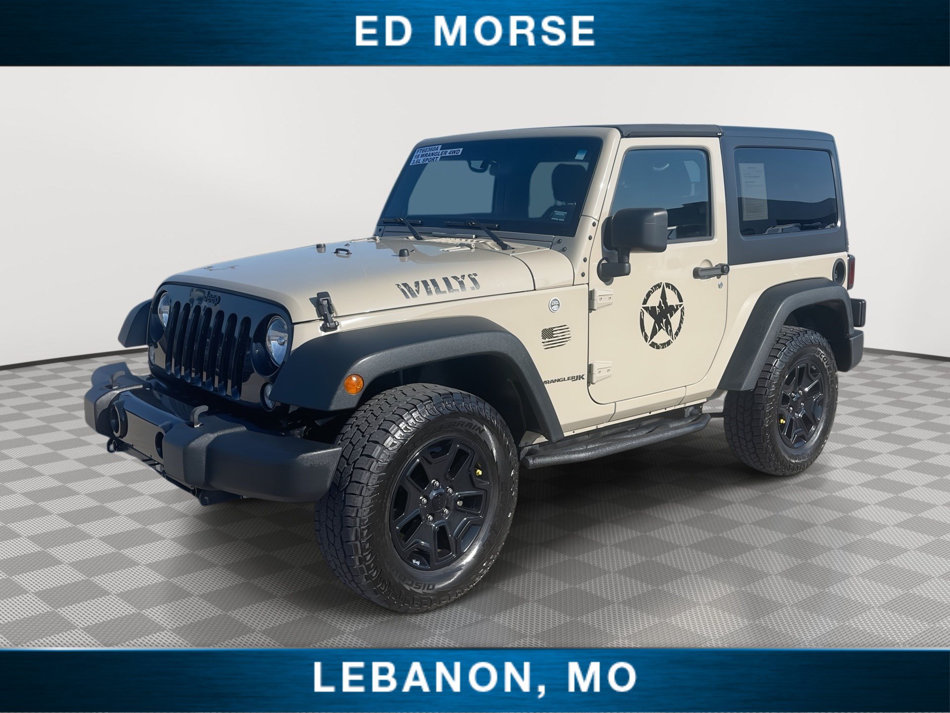 Used 2018 Jeep Wrangler Sport AWD/4WD image 1