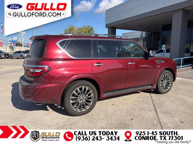 Used 2021 Nissan Armada Platinum w/ Captain's Chairs Package RWD image 3