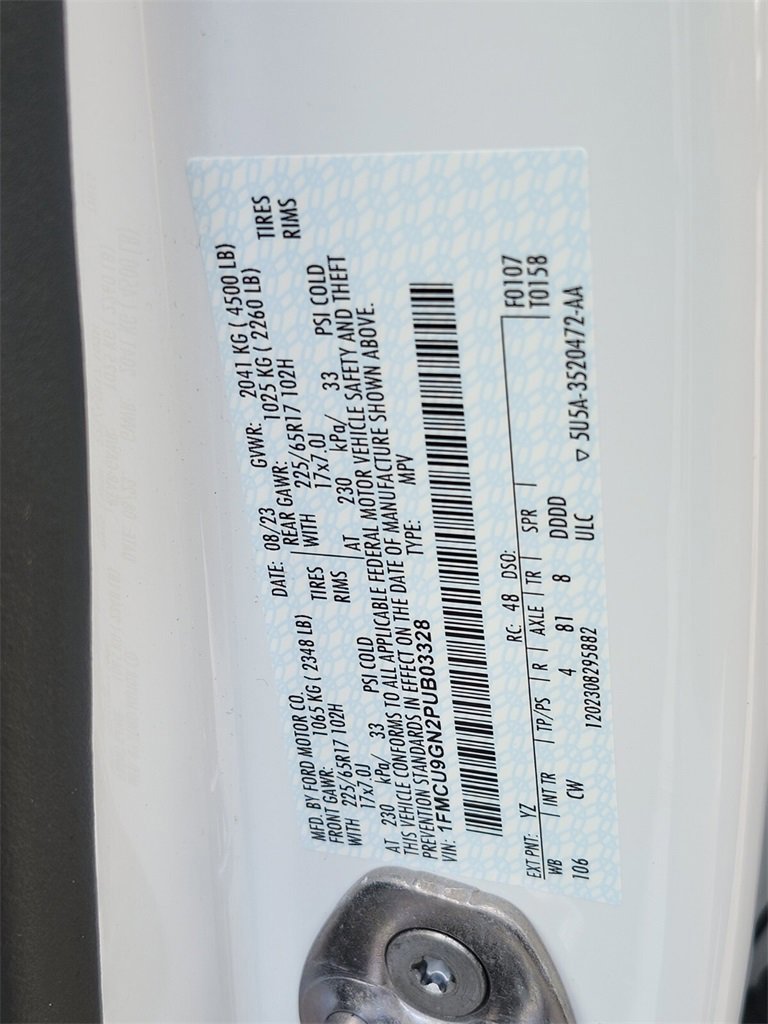 Certified 2023 Ford Escape Active w/ Tech Pack #2 image 28