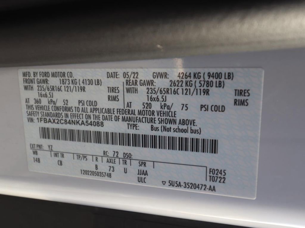 Certified 2022 Ford Transit 350 XLT image 26