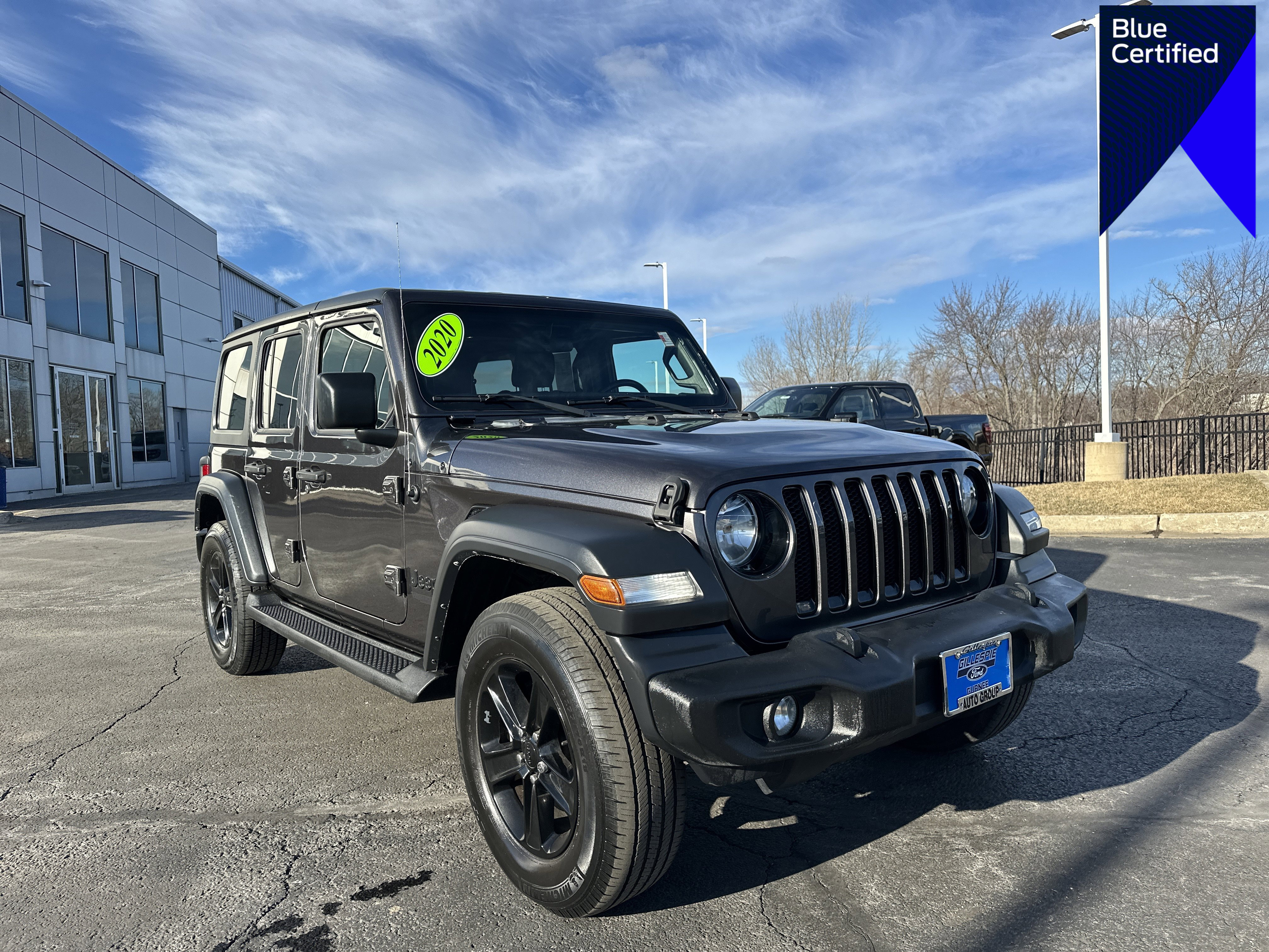 Used 2020 Jeep Wrangler Unlimited Sport image 1