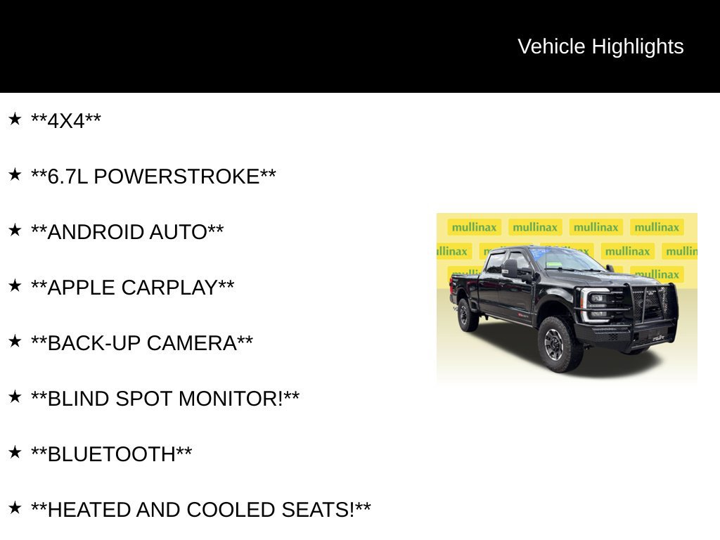Certified 2023 Ford F350 Lariat w/ Tremor Off-Road Package AWD/4WD image 13