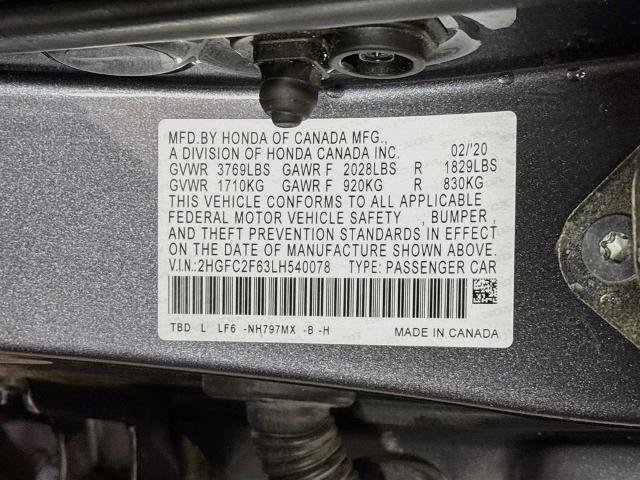 Used 2020 Honda Civic LX image 29