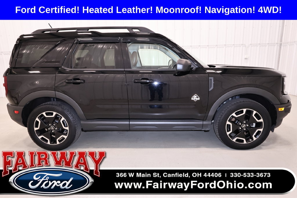 Certified 2022 Ford Bronco Sport Outer Banks w/ Tech Package