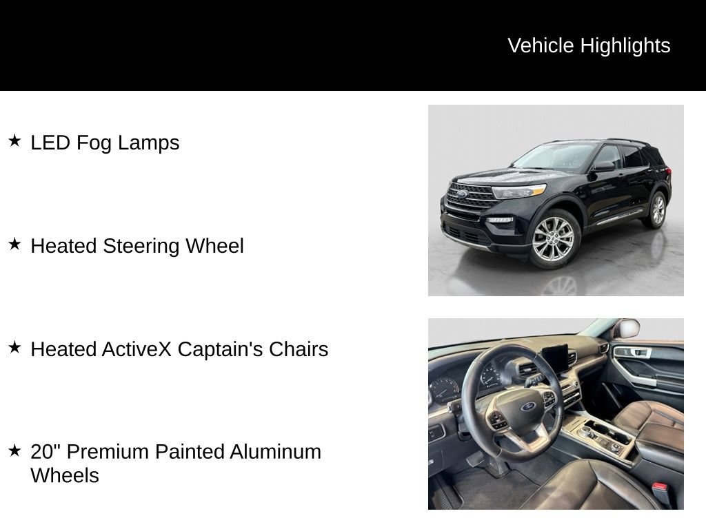 Certified 2023 Ford Explorer XLT w/ Equipment Group 202A AWD/4WD image 22