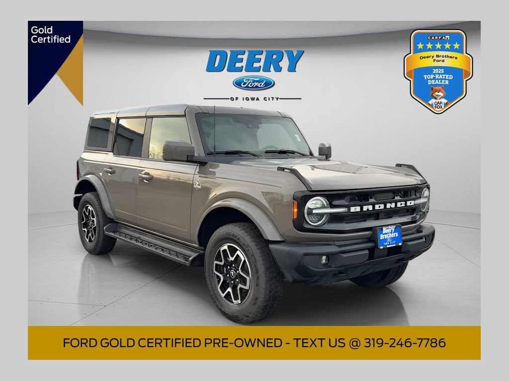 Certified 2025 Ford Bronco Outer Banks AWD/4WD image 1