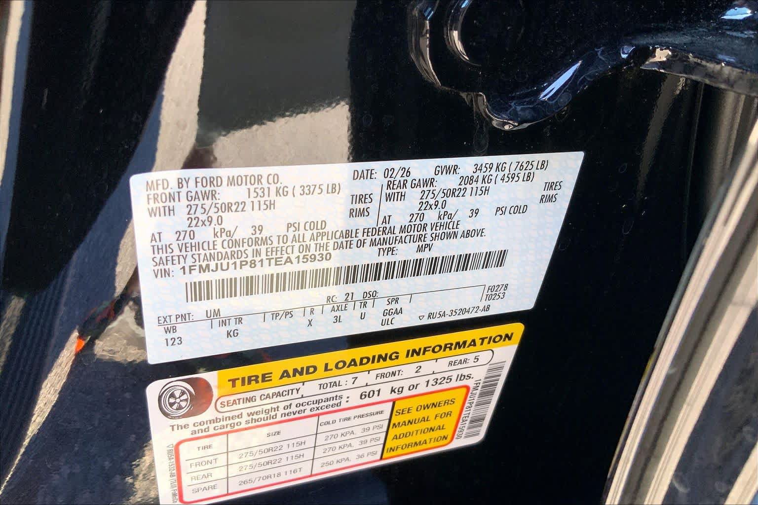 Certified 2026 Ford Expedition King Ranch AWD/4WD image 30