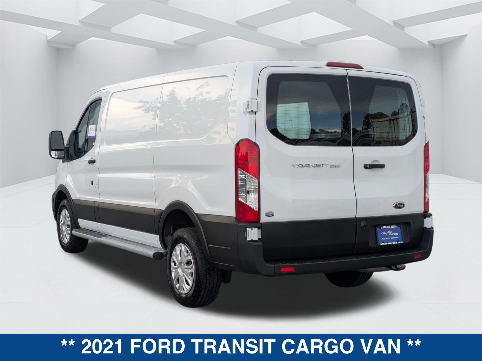 Certified 2021 Ford Transit 250 Low Roof w/ Exterior Upgrade Package RWD image 7