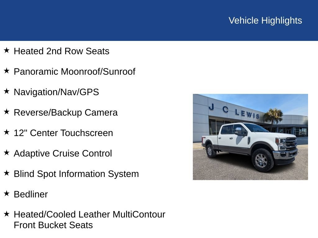 Certified 2022 Ford F250 King Ranch w/ King Ranch Ultimate Package AWD/4WD image 31