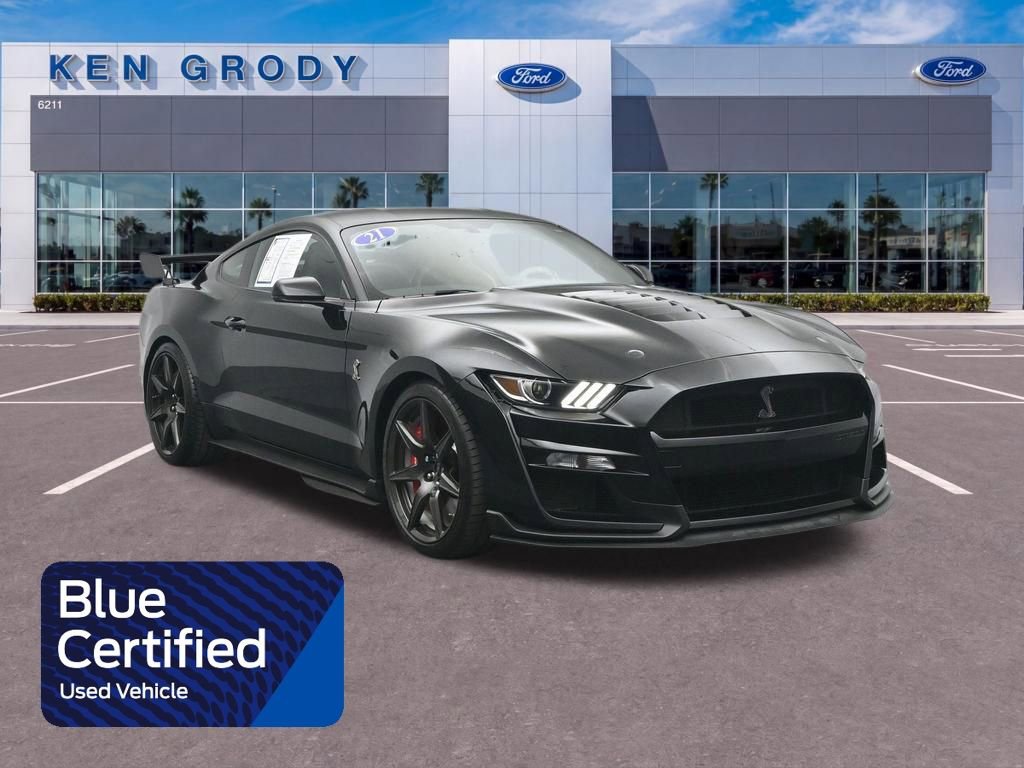 Certified 2021 Ford Mustang Shelby GT500 w/ Carbon Fiber Track Pack RWD image 1