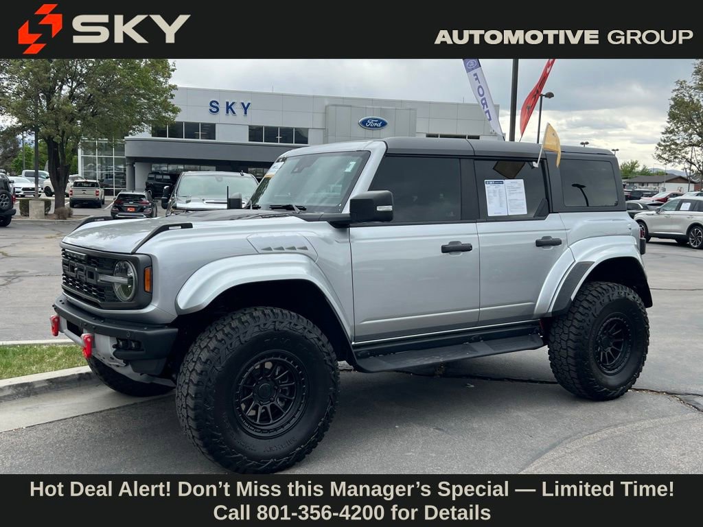 Certified 2024 Ford Bronco Raptor w/ Interior Carbon Fibre Pack