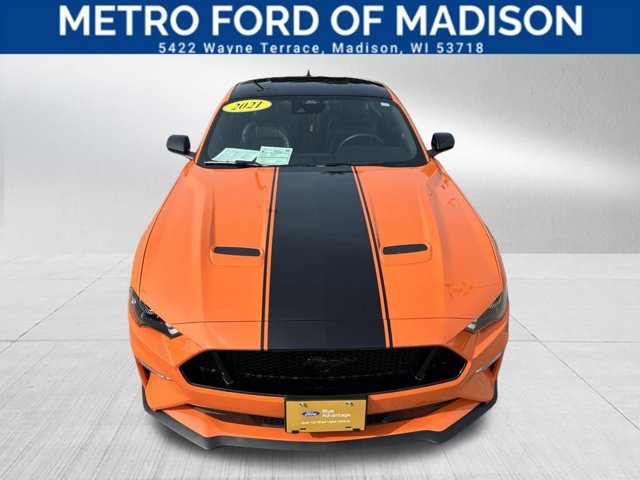 Certified 2021 Ford Mustang GT Premium w/ Carbon Sport Interior Package RWD image 5