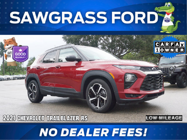 Used 2021 Chevrolet TrailBlazer RS w/ Sun and Liftgate Package