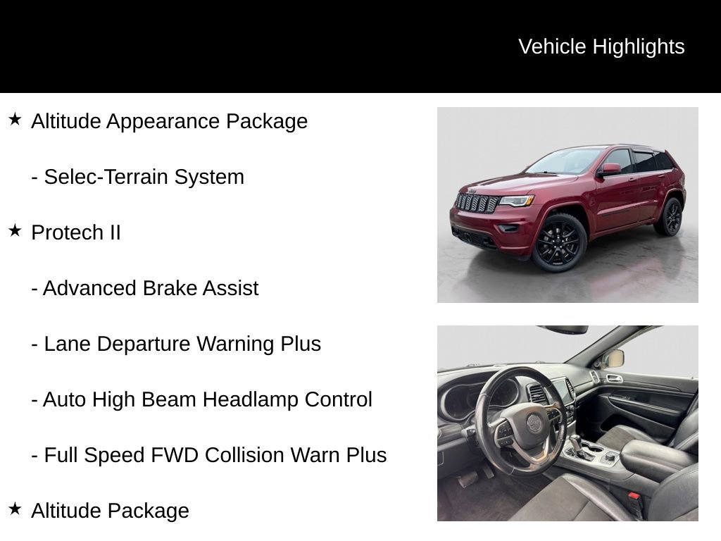 Used 2022 Jeep Grand Cherokee Altitude AWD/4WD image 21