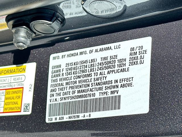 Used 2021 Honda Pilot Special Edition image 35