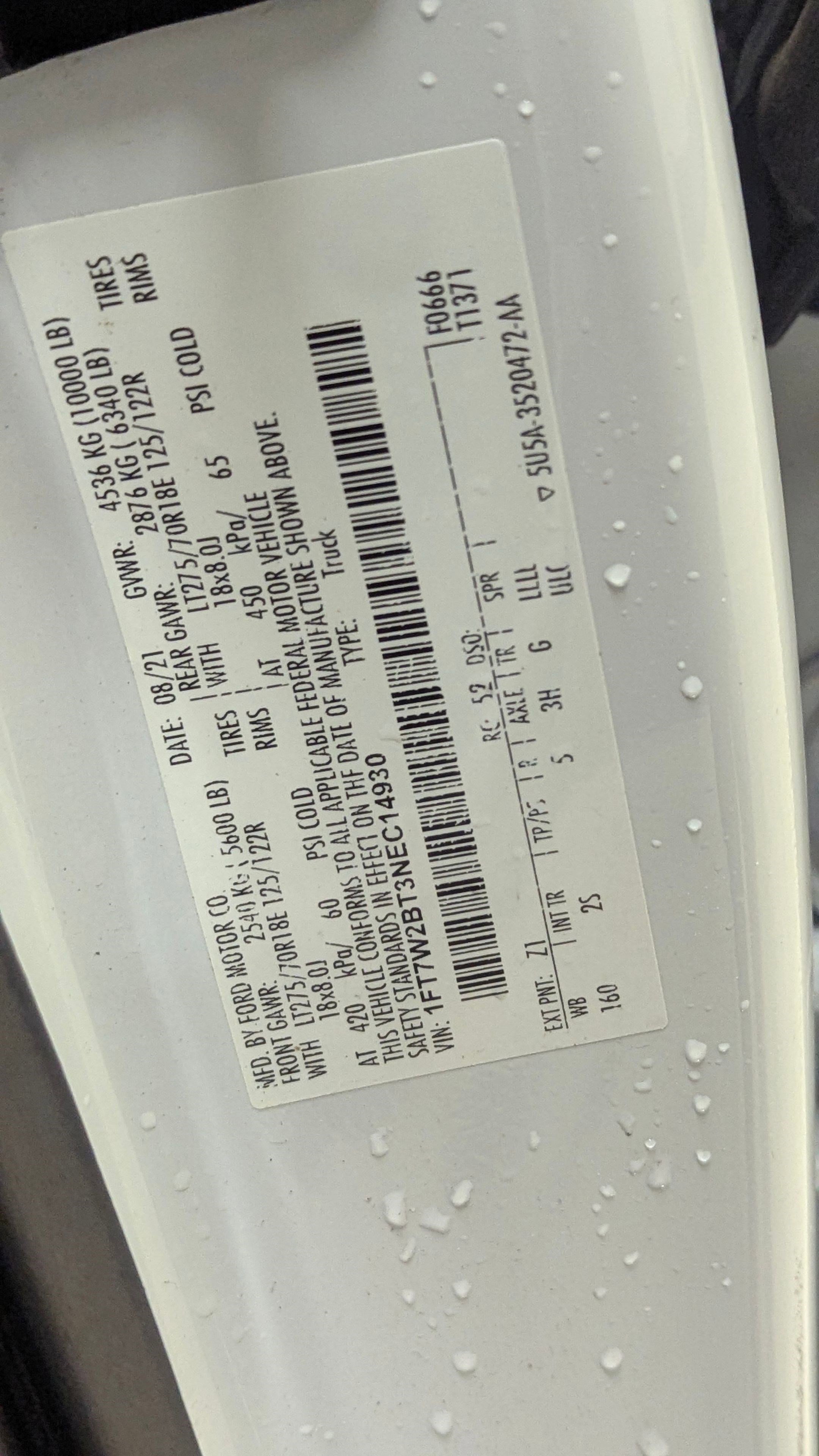 Certified 2022 Ford F250 XLT w/ FX4 Off-Road Package image 18