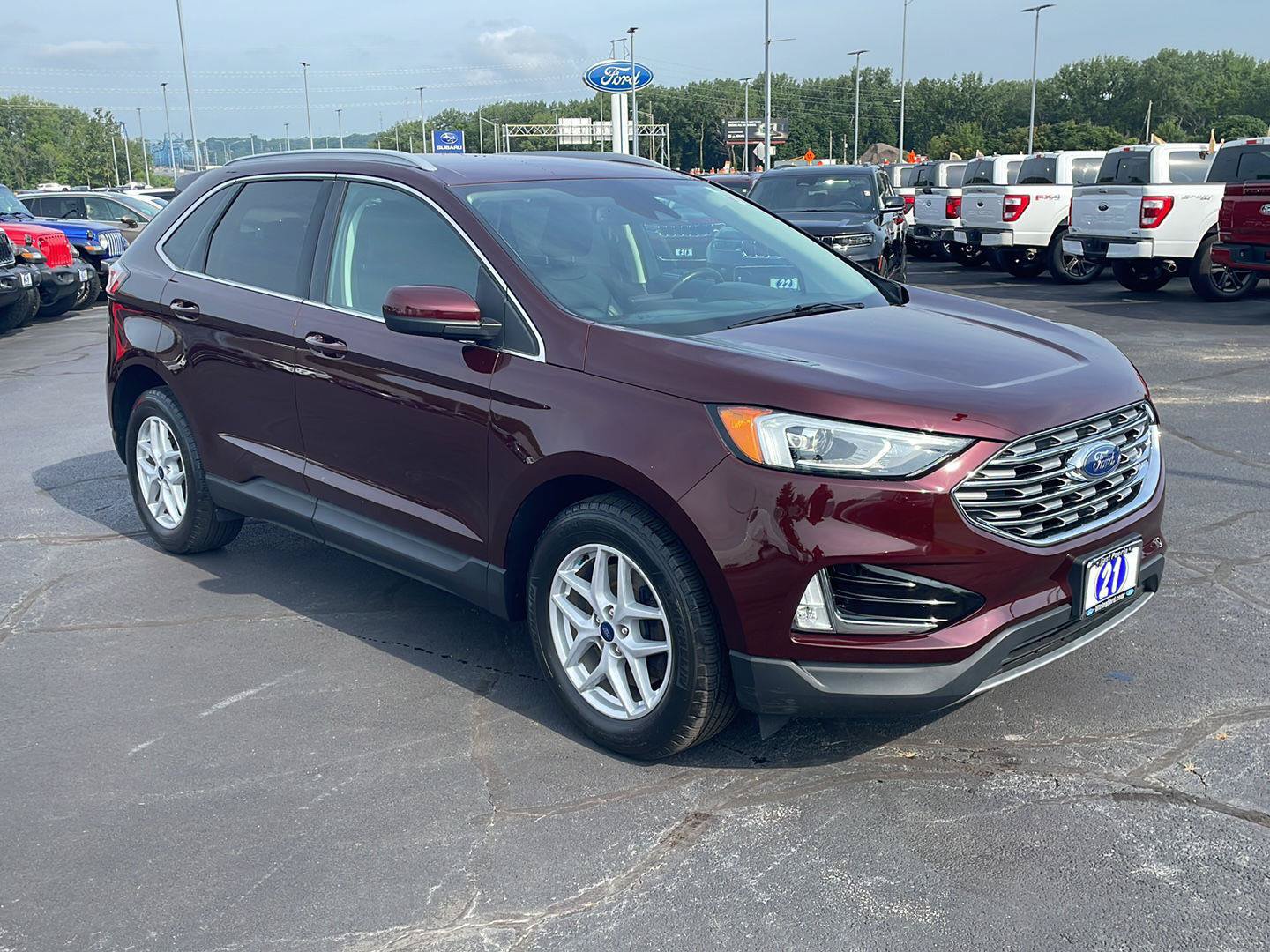 Certified 2021 Ford Edge SEL w/ Convenience Package AWD/4WD image 7