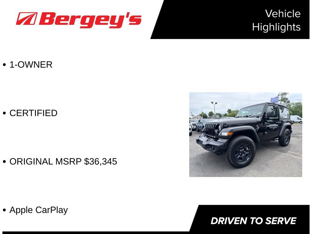Used 2022 Jeep Wrangler Sport AWD/4WD image 5