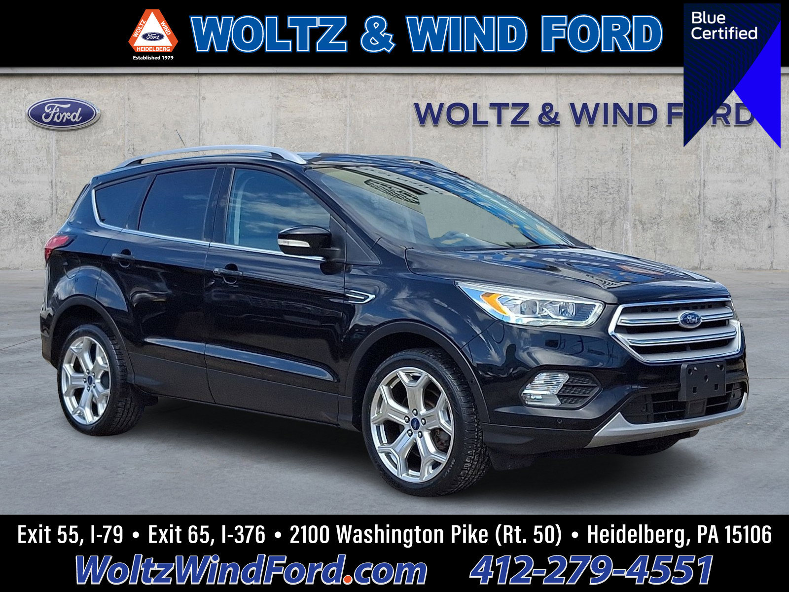 Certified 2019 Ford Escape Titanium