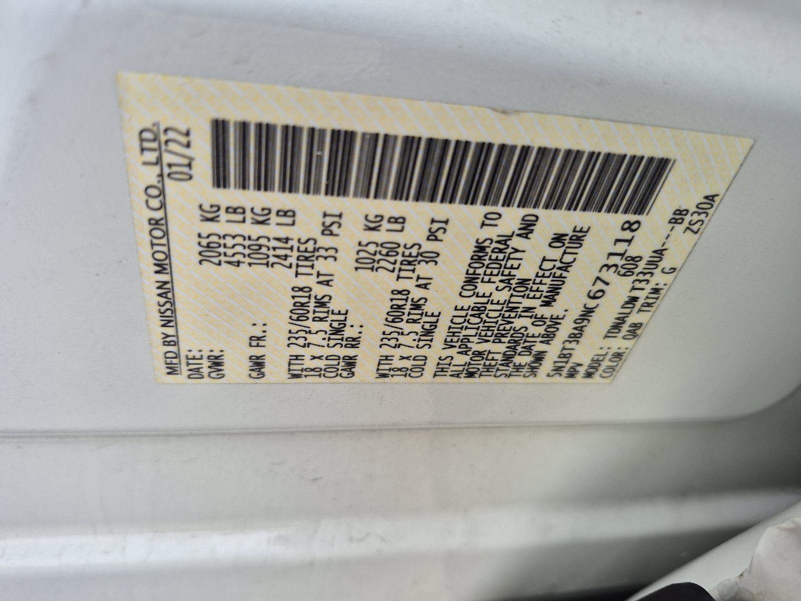 Used 2022 Nissan Rogue SV FWD image 5