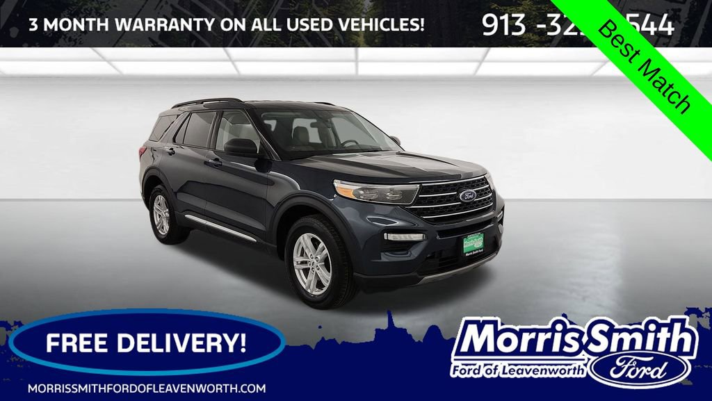 Certified 2022 Ford Explorer XLT w/ Equipment Group 202A