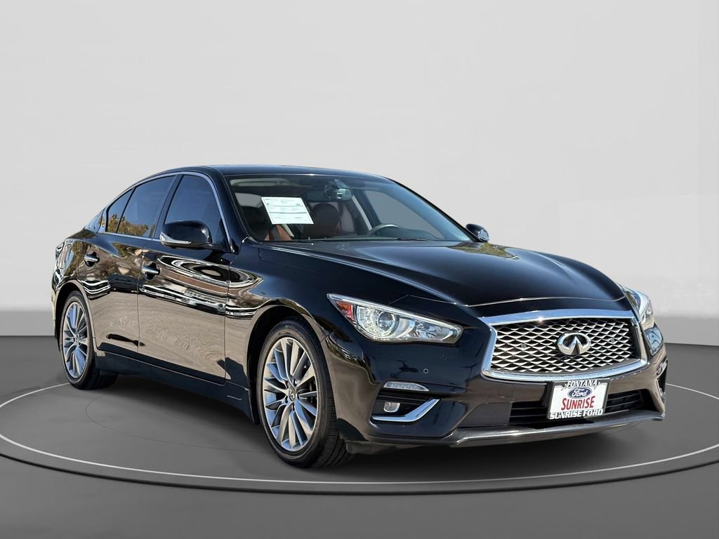 Used 2023 INFINITI Q50 Luxe w/ Cargo Package RWD image 4