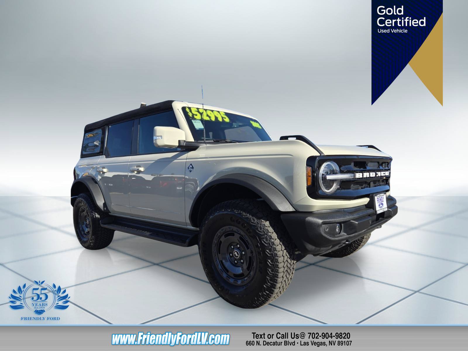 Certified 2025 Ford Bronco Outer Banks w/ Sasquatch Package