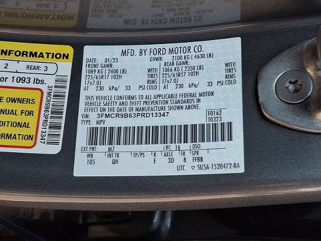 Certified 2023 Ford Bronco Sport Big Bend w/ Convenience Package AWD/4WD image 26