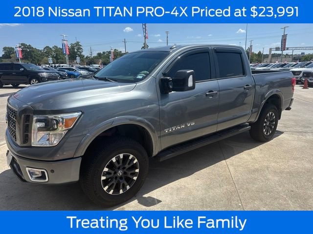 Used 2018 Nissan Titan PRO-4X w/ Pro-4x Convenience Package AWD/4WD image 1