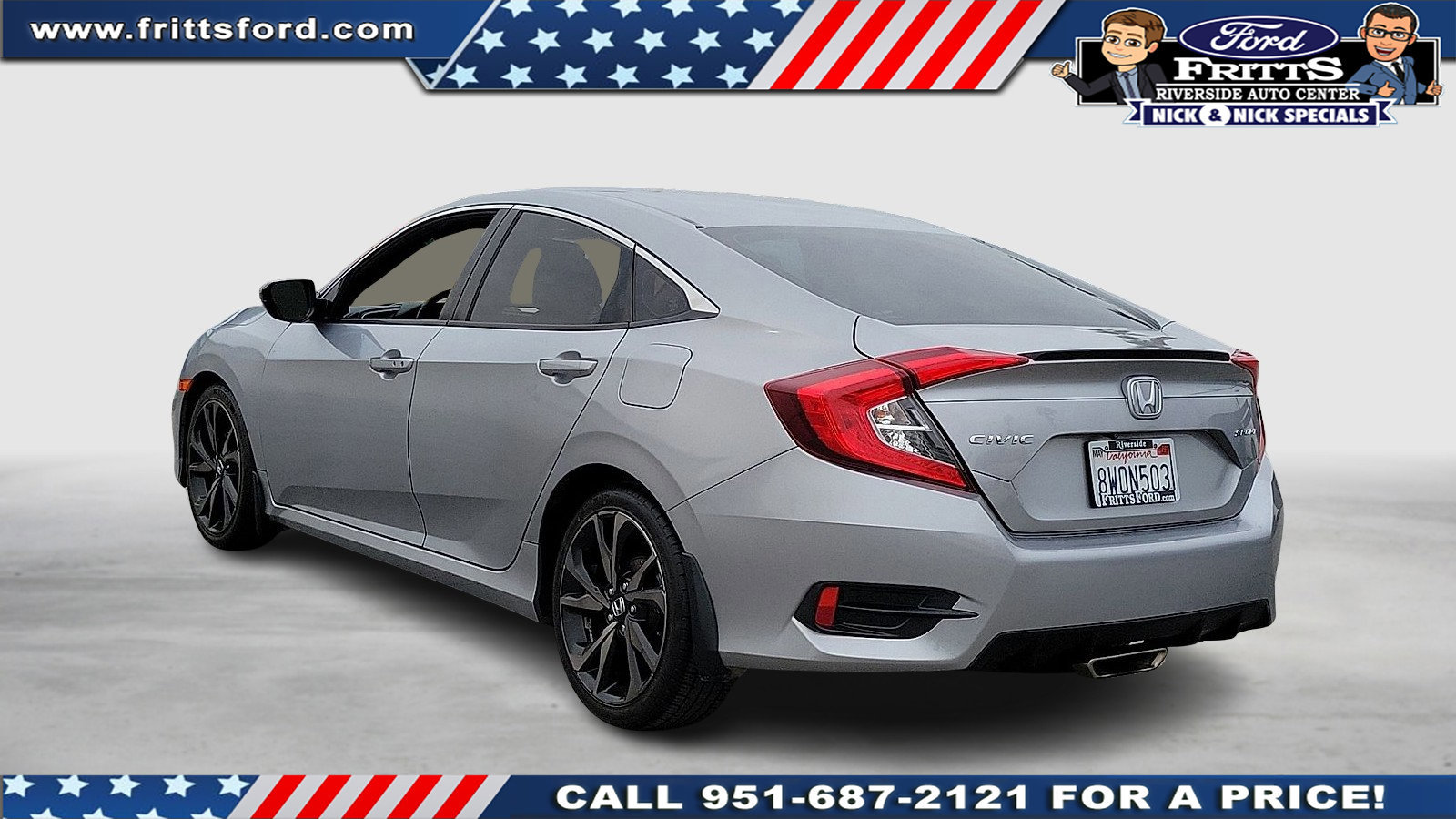 Used 2021 Honda Civic Sport image 2