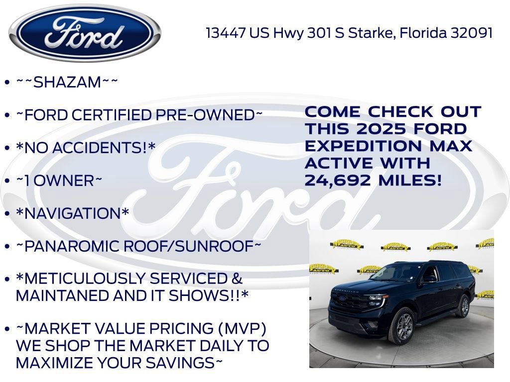 Certified 2025 Ford Expedition Max Active AWD/4WD image 6