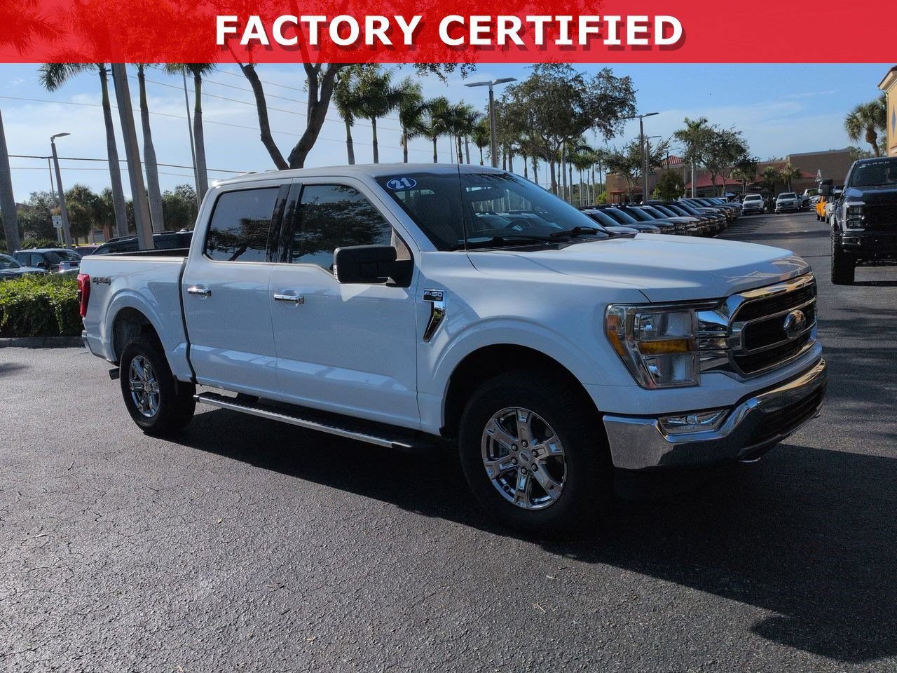 Certified 2021 Ford F150 XLT w/ Equipment Group 301A Mid
