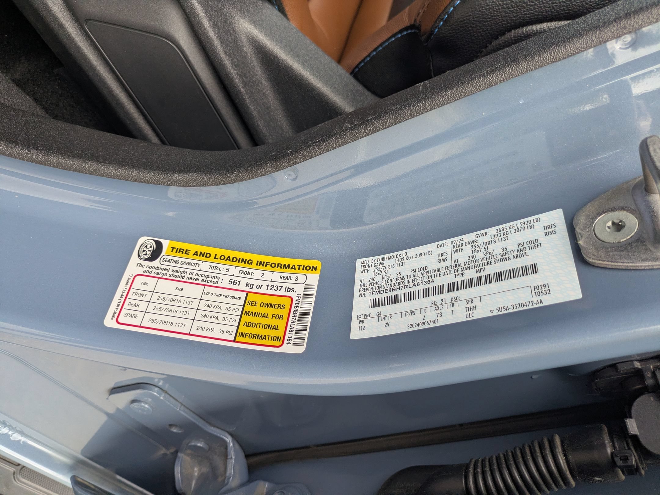 Certified 2024 Ford Bronco Outer Banks AWD/4WD image 44