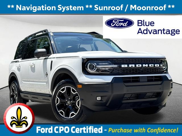 Certified 2025 Ford Bronco Sport Outer Banks w/ Outer Banks Tech Package+ AWD/4WD image 1