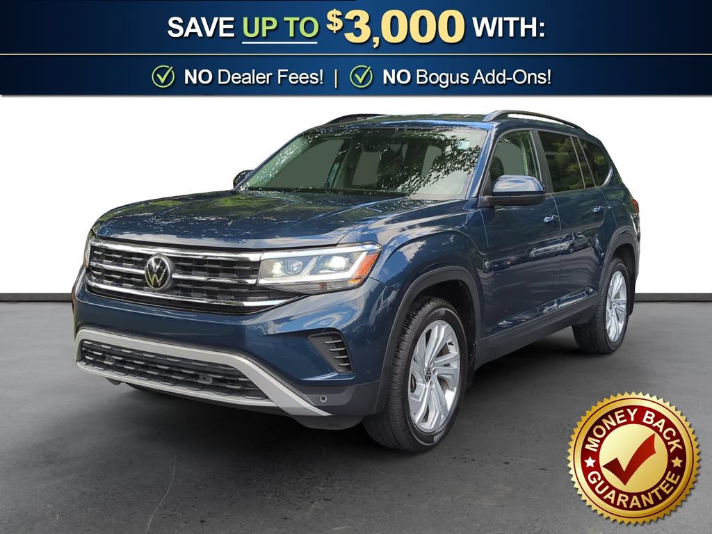Used 2021 Volkswagen Atlas SE