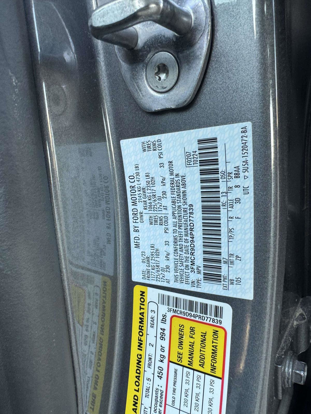 Certified 2023 Ford Bronco Sport Badlands w/ Premium Package image 24