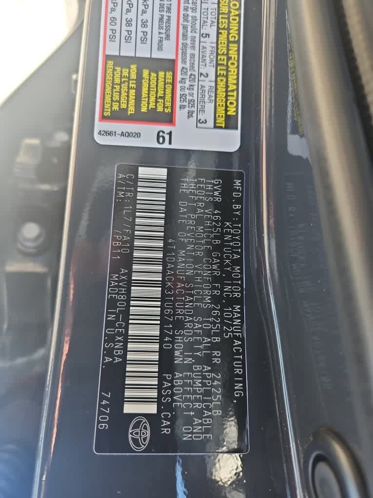 Used 2026 Toyota Camry LE w/ Convenience Package FWD image 21
