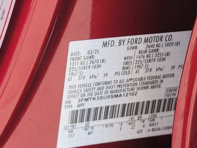 Certified 2025 Ford Mustang Mach-E Premium AWD/4WD image 15