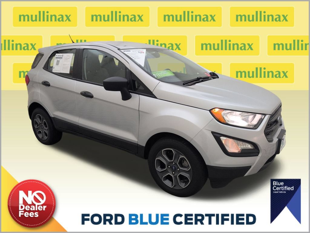 Certified 2021 Ford EcoSport S