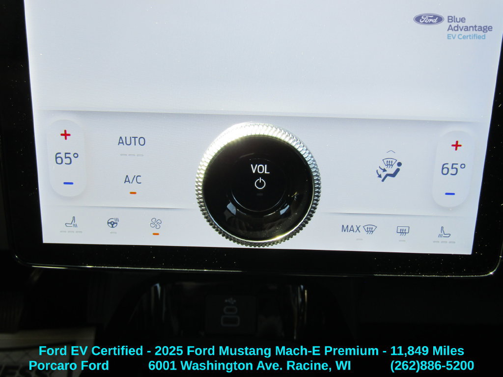 Certified 2025 Ford Mustang Mach-E Premium AWD/4WD image 33
