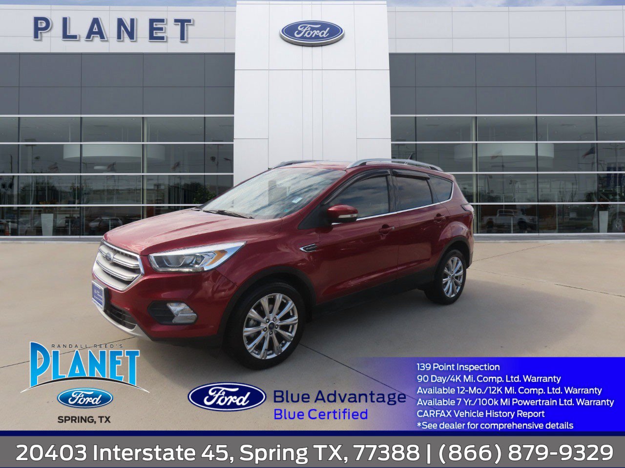 Certified 2017 Ford Escape Titanium FWD image 1