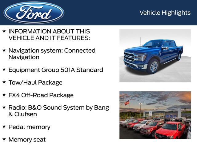 Certified 2024 Ford F150 Lariat w/ FX4 Off-Road Package image 11