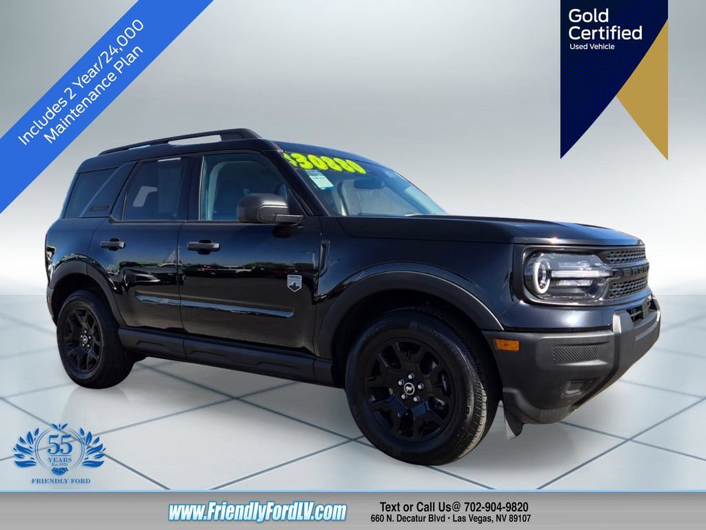 Certified 2025 Ford Bronco Sport Big Bend w/ Black Appearance Package