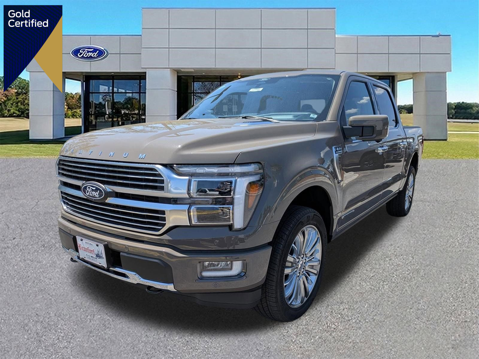 Certified 2025 Ford F150 Platinum w/ Equipment Group 703A Plus