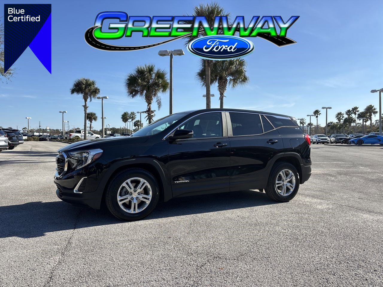 Used 2021 GMC Terrain SLE image 1