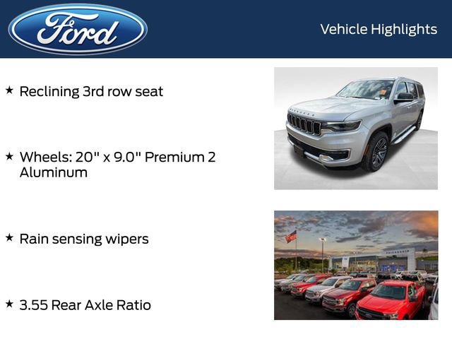 Used 2024 Jeep Wagoneer L Series II w/ Flexible Seating Group image 2