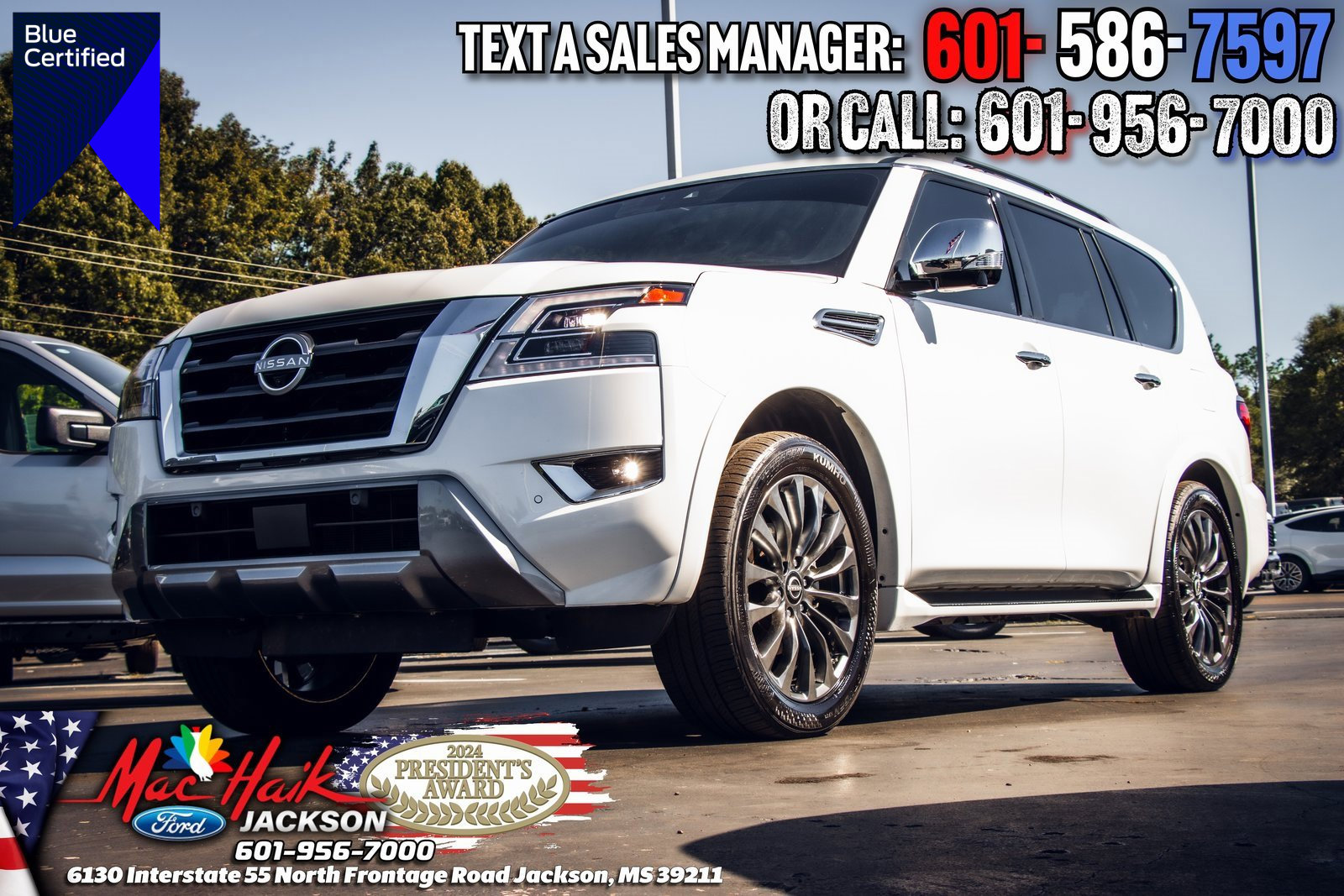 Used 2023 Nissan Armada Platinum w/ Captain's Chairs Package
