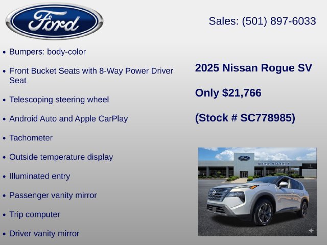 Used 2025 Nissan Rogue SV AWD/4WD image 30